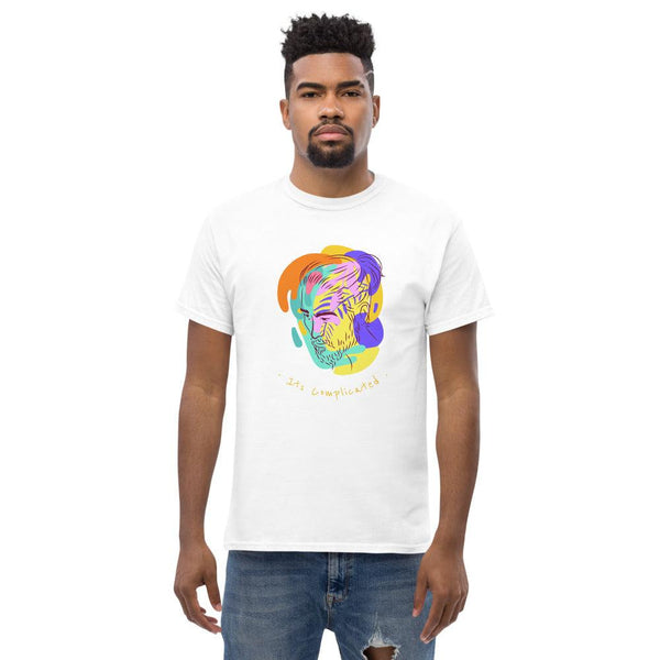 Men's heavyweight tee : Its Complicated - Image #4
