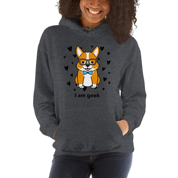 Unisex Hoodie : I am geek - Image #3