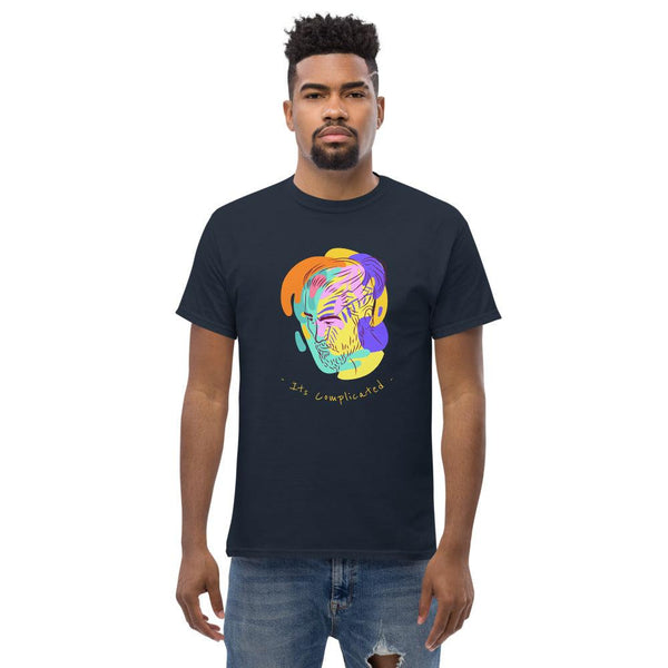 Men's heavyweight tee : Its Complicated - Image #2