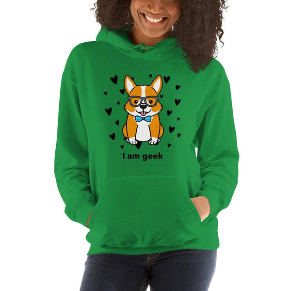 Unisex Hoodie : I am geek - Image #6