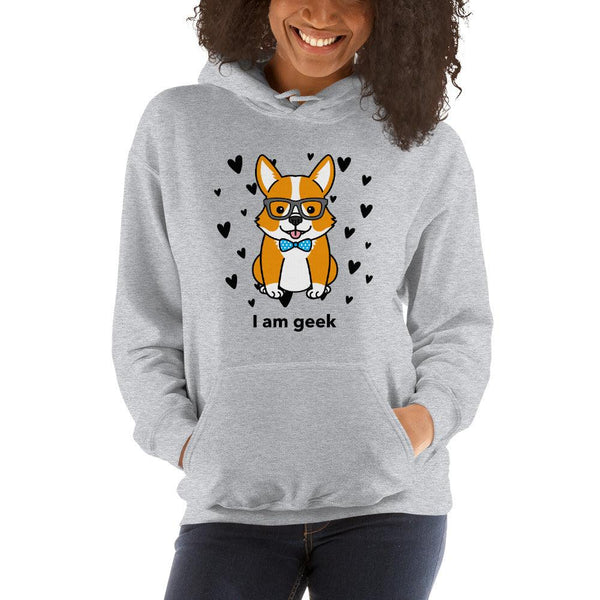 Unisex Hoodie : I am geek - Image #7