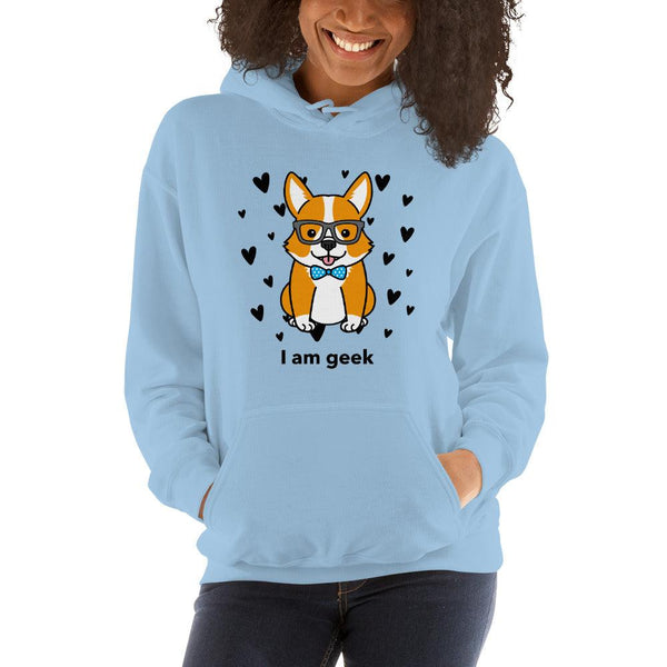Unisex Hoodie : I am geek - Image #8