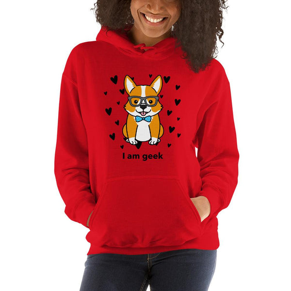 Unisex Hoodie : I am geek - Image #2