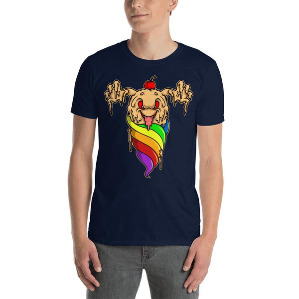 Short-Sleeve Unisex T-Shirt : Monster Ice Cream - Image #2